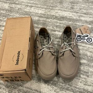 Indosole Prahu Boat Shoes Tan